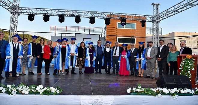 Özel öğrenciler diploma aldı...