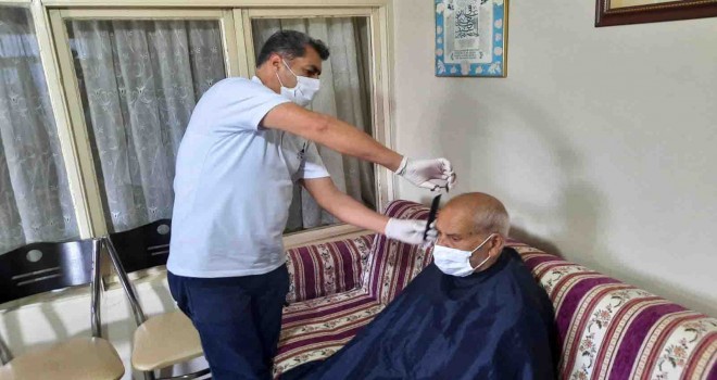 İzmir Büyükşehir’den korona günlerinde de evde bakım