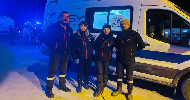 Gaziemir Belediyesi’nin sağlıkçıları Hatay’da hayatlara dokundu