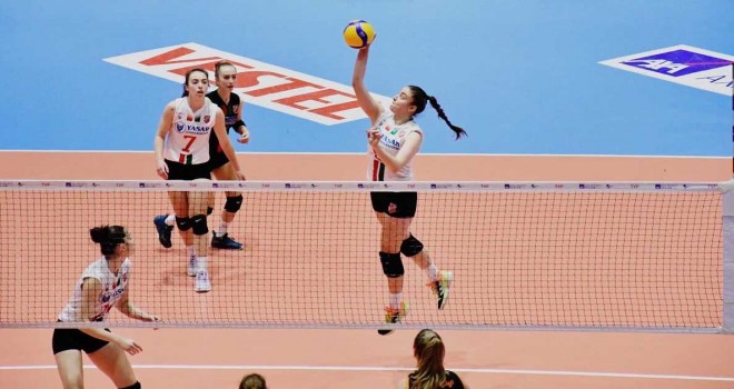 KSK'nin genç kızları final grubuna galibiyetle başladı