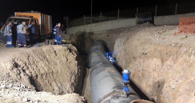 İZSU’dan 24 saat mesai!