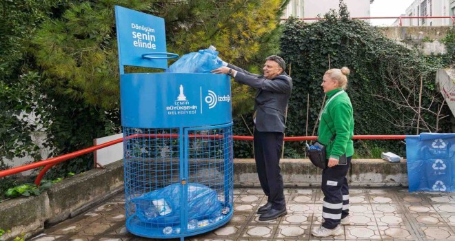 İzmir’de geri dönüşüm atağı evlerden sanayiye yayılıyor