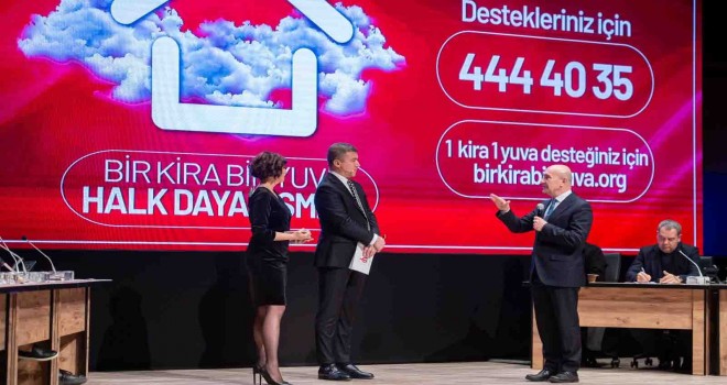 330 milyon liralık yardım toplandı