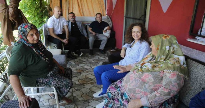 Başkan Ünsal’dan Sancaklı’ya dayanışma ziyareti