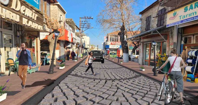 Urla’da sokakların çehresi değişecek