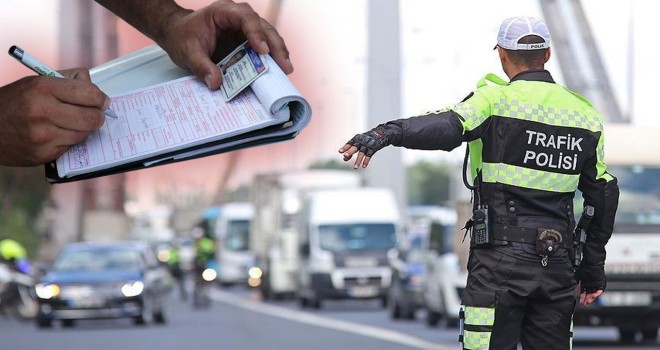 İzmir'de bir haftada 25 bin 485 sürücüye ceza