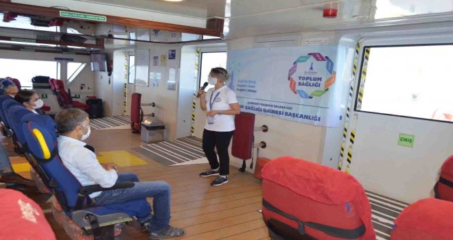 Vapurda ilkyardım eğitimi