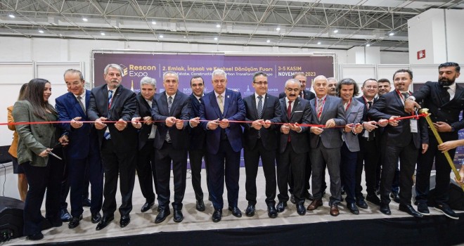 Emlak, İnşaat ve Kentsel Dönüşüm Fuarı başladı