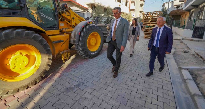 Sarnıç’ın yolları yenileniyor