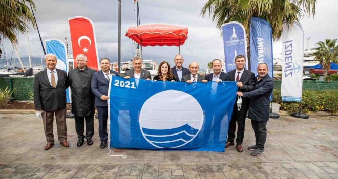 İzmir Marina’ya Mavi Bayrak