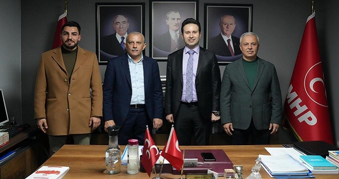 Çiftçioğlu MHP Başkanını ziyaret etti