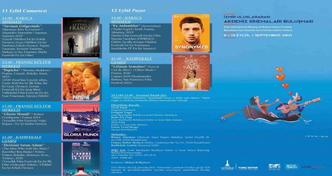 Akdeniz Sinemaları İzmir’de buluşuyor