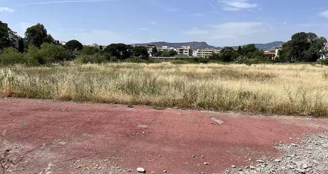 Karşıyaka Stadı arazisi temizleniyor