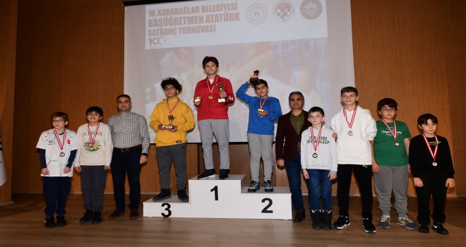 Geleceğin satranç ustaları ödüllerine kavuştu