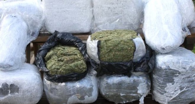 86 kilo esrar ele geçirildi