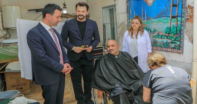 Bayraklı’da evde bakım hizmetleri yüzleri güldürüyor