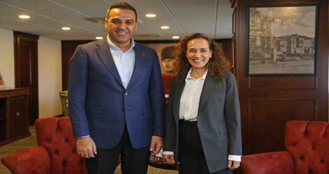 Başkan Yıldız'dan Başkan Ünsal'a ziyaret