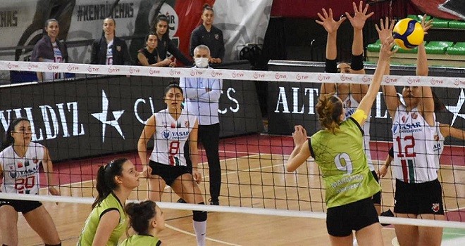 Karşıyaka evinde zorlanmadı