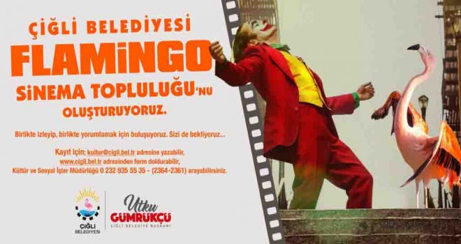Çiğlili sinemaseverler Flamingo Sinema Topluluğu’nda buluşuyor