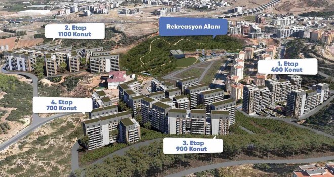 Egeşehir Menemen Konutları Projesi’nde başvurular sonuçlandı