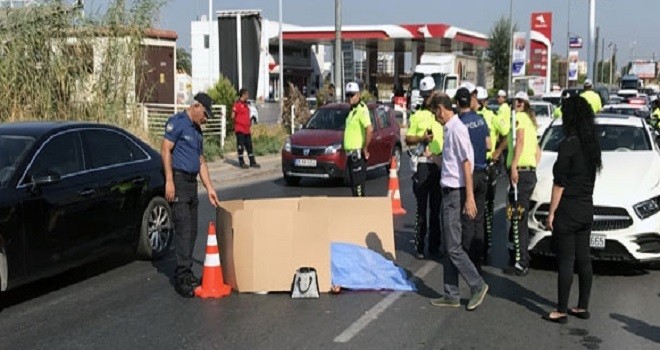 Otomobilin çarptığı yabancı uyruklu kadın öldü
