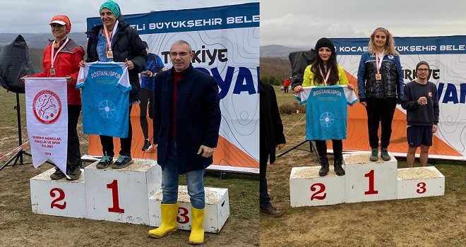 Bostanlıspor Oryantiring’de 2 Türkiye Şampiyonluğu elde etti