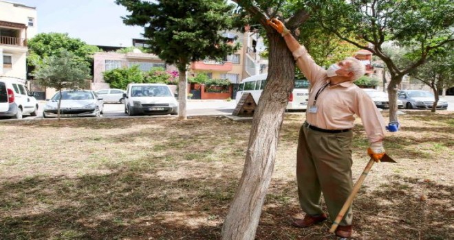 25 yıllık park gönüllüsünün adı ölümsüzleşti