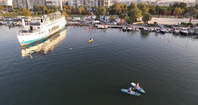 İzmirli sporcuların Körfez keyfi