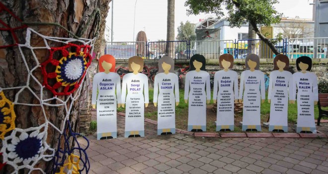 Özgecan Aslan için Şirinyer Parkı’nda farkındalık koridoru