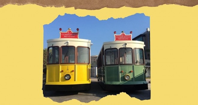İkinci nostaljik tramvay ''Çiğdem'' geldi