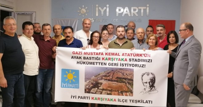 İyi Parti, Karşıyaka Stadı için 13 Ekim'de yürüyecek