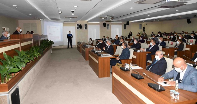 Karabağlar Meclisi’ne deprem sunumu