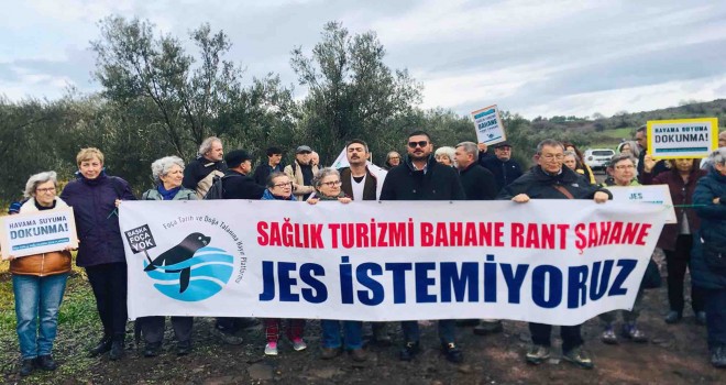 Foçalılar termal turizm sondajına karşı tek yürek