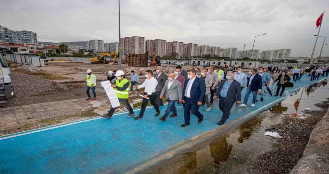 Mavişehir’de su taşkınları sona erecek