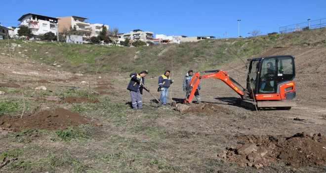 Buca’nın kalbine bin ağaçlık dev orman