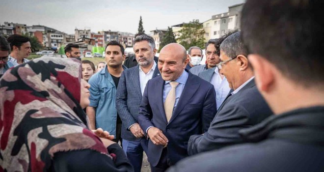 Başkan Soyer’den Bayraklı’da ''Acil Çözüm'' turu