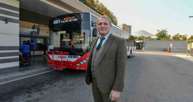 ESHOT’ta çevreci tasarruf