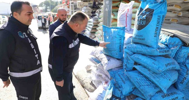 Menderes Belediyesi’nden kömür satışı denetimi