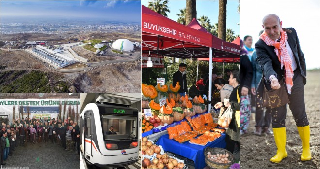 Büyükşehir'den İzmir’e 3,3 milyar liralık yatırım