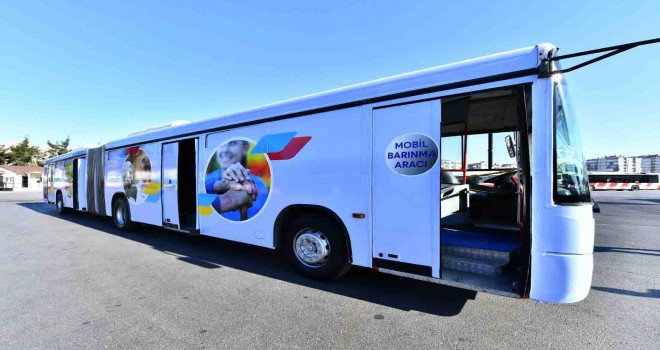 Arama kurtarma ekipleri için mobil barınma aracı