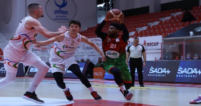 Pınar Karşıyaka, Aliağa Petkimspor'u yendi