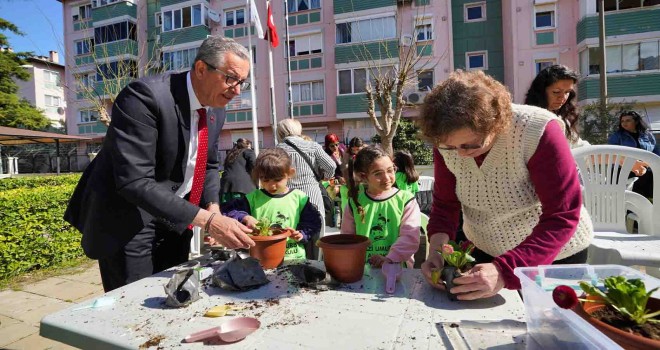 Ata Evi’nde fidanlar ile çınarlar buluştu