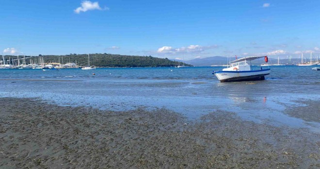 Sığacık’taki deniz çekilmesi ile ilgili açıklama