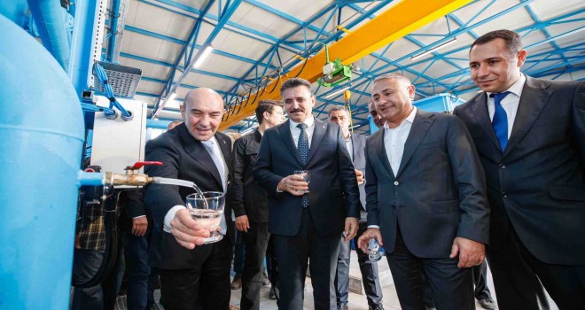 Çandarlı İçmesuyu Arıtma Tesisi ve İletim Hattı’nın açılışı yapıldı