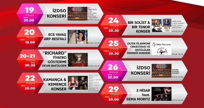 Mayıs’ta sanat dolu günler