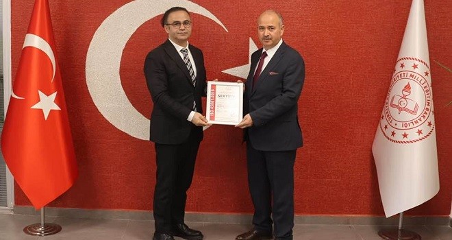 Karşıyaka Milli Eğitim'e yeni belge...