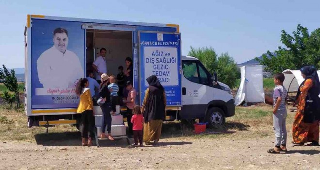 Kınık'ta tarım işçilerine sağlık taraması