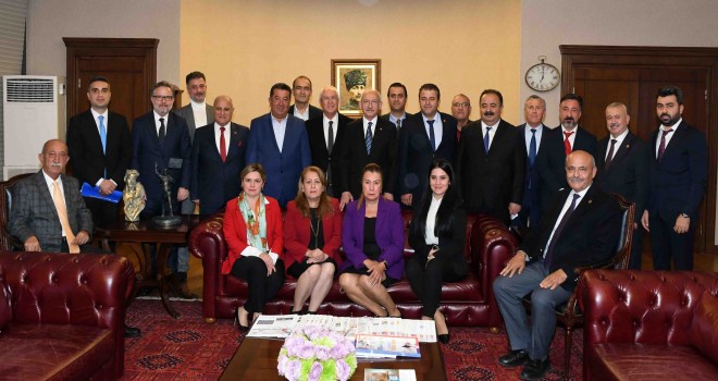 Karabağlar'dan Kılıçdaroğlu'na teşekkür ziyareti