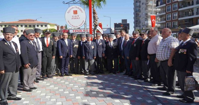 Dedebaşı Mahallesi’ndeki parka Gazi Parkı adı verildi