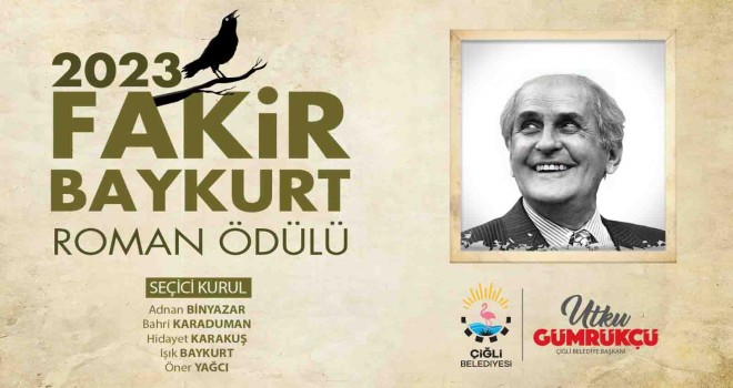 2023 Fakir Baykurt Roman Ödülü için Geri Sayım Başladı